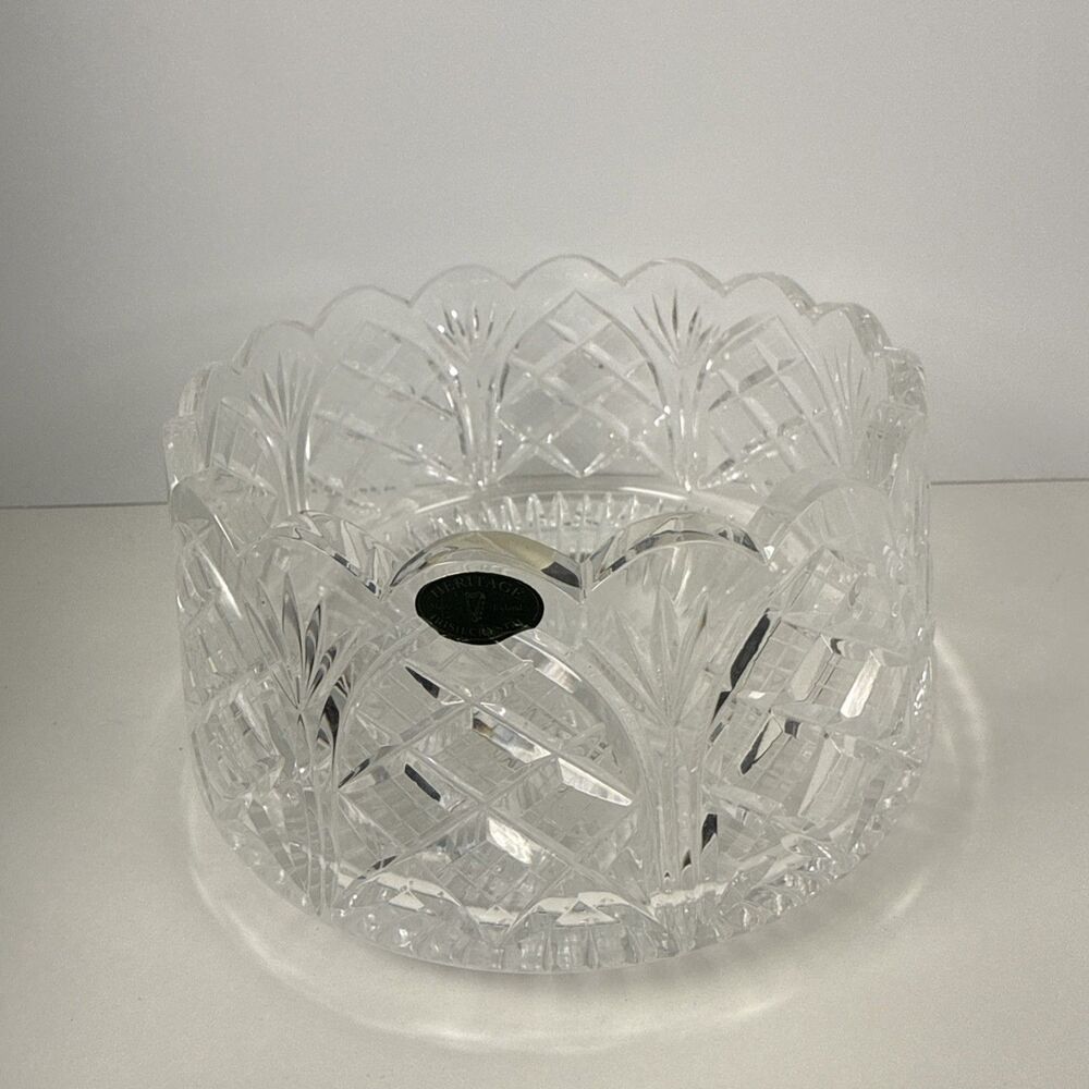 Heritage Irish Crystal Bowl - Made In Ireland